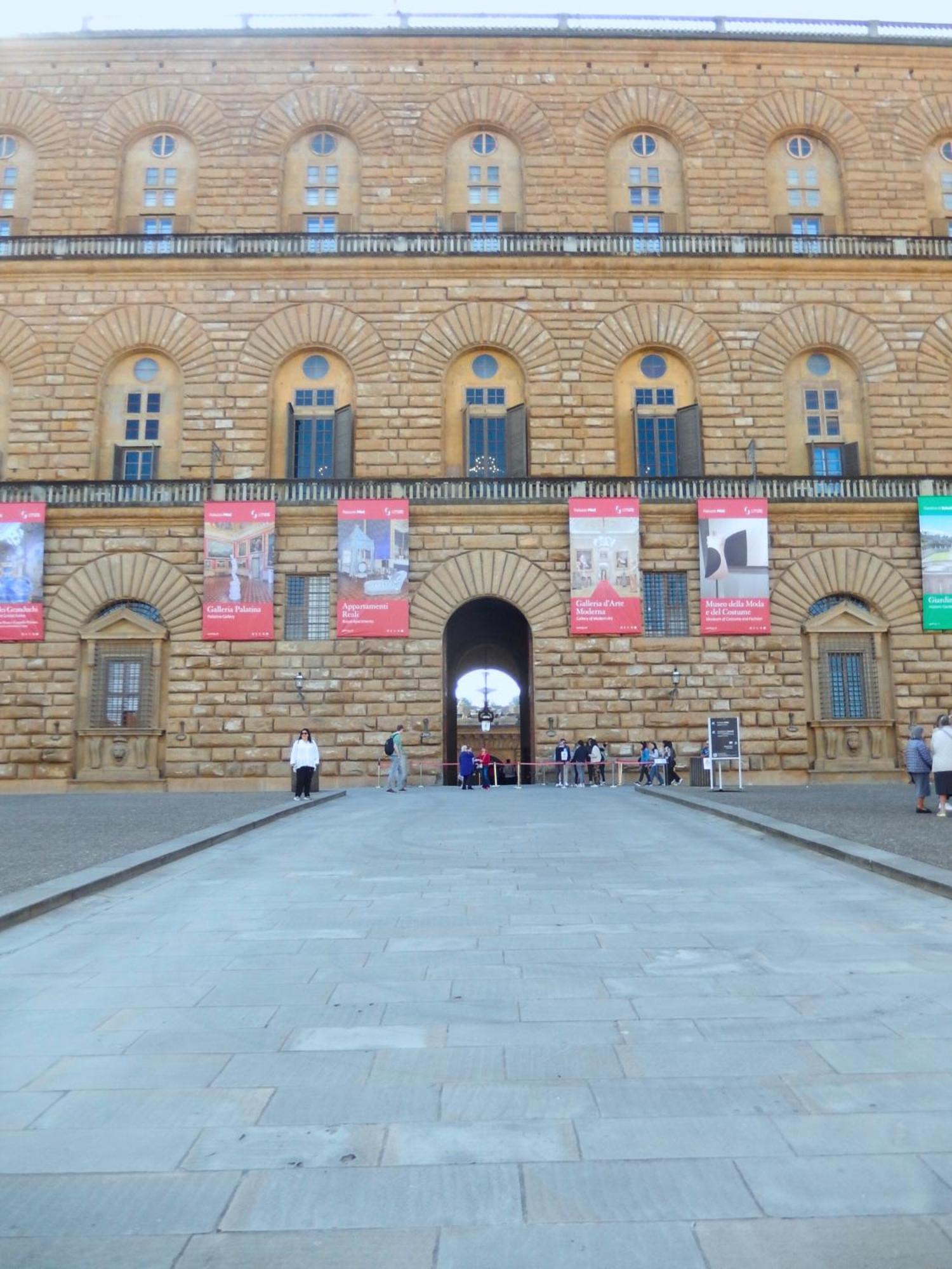 Panoramic View 2 Pitti Palace Close 2Ponte Vecchio Florencie Exteriér fotografie